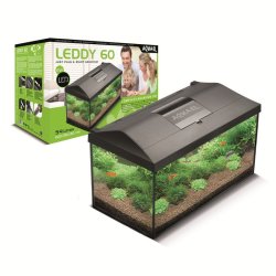 Set-Aquarium Leddy 60 54 Liter mit LED-Beleuchtung...