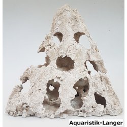 Sandstein Lochstein Dekosteine Groß für Aquarienecke...