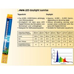 LED-Röhre sera daylight sunrise 520