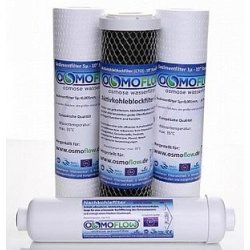 Ersatz-Filterset für 5-stufige Osmoseanlagen Sedimentfilter Aktivkohle Aquaristik-Langer