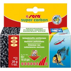 sera super carbon, Aktivkohle 1000 gr. günstig kaufen Aquaristik-Langer