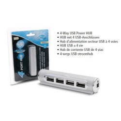 Classica Aqua-Brite USB-Hub mit 4 Anschlüssen Netzteil Stomversorgung günstig kaufen Aquaristik-Langer