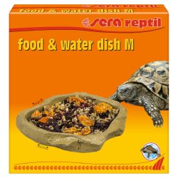 sera reptil food/water dish medium Futterschale